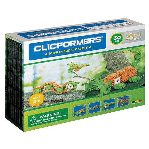 Set De Construit Clicformers- Insecte, 30 Piese