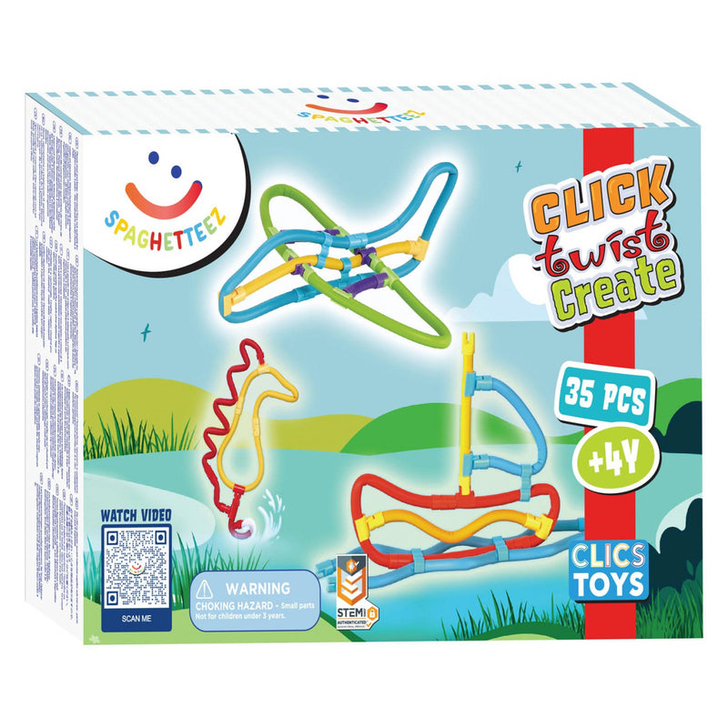 Set De Construit Cu Magnet Spaghetteez 35 Piese