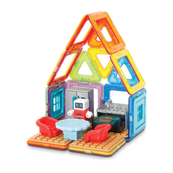 Set De Construit Magformers- Bucatarie, 33 Piese