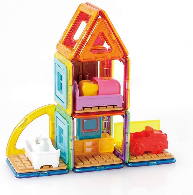 Set De Construit Magformers- Casa Maggy, 33 Piese