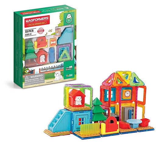 Set De Construit Magformers- Casa Milo, 33 Piese