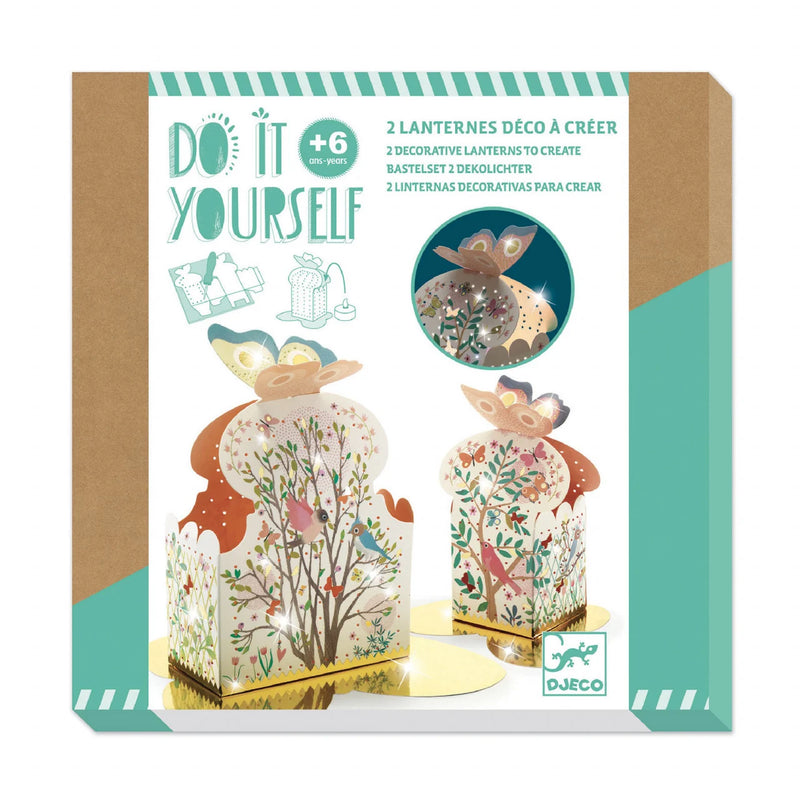 Set DIY Djeco, Felinare  - Creeaza Lumina de veghe -set diy copii