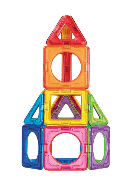 Set Magnetic De Construit- Magformers Basic Plus, 26 Piese