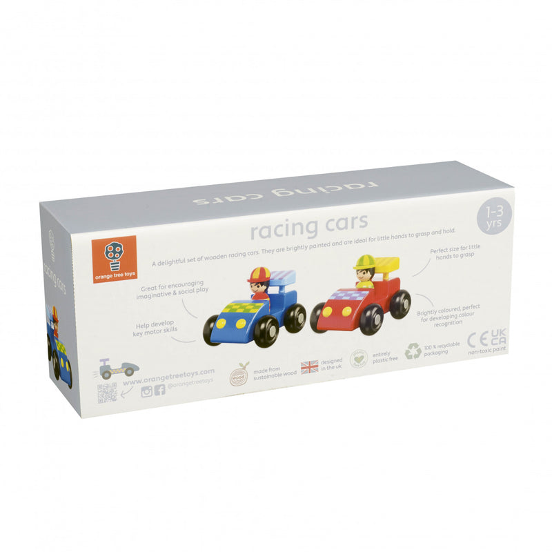 Set Masini De Curse, Orange Tree Toys